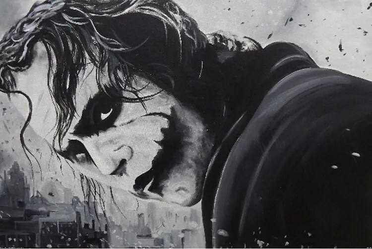 Poster Dark Knight - Joker, (91.5 x 61 cm)