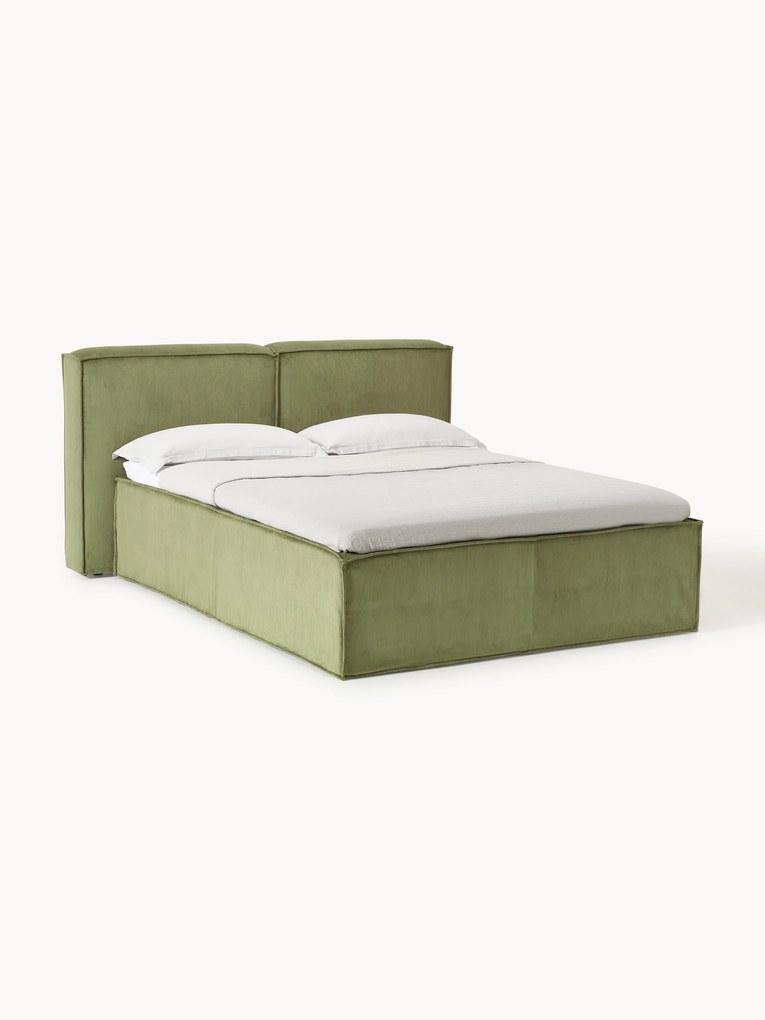 Corduroy divan bed Lennon