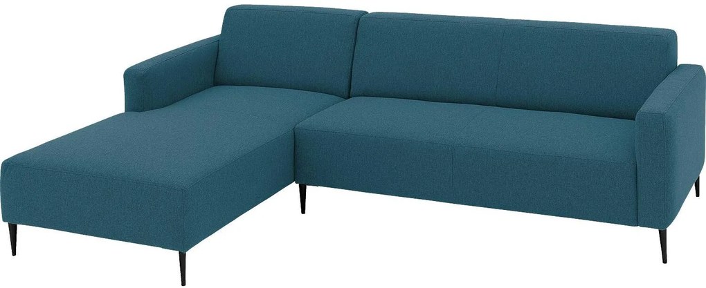 Goossens  Key West blauw, stof, 2,5-zits, modern design