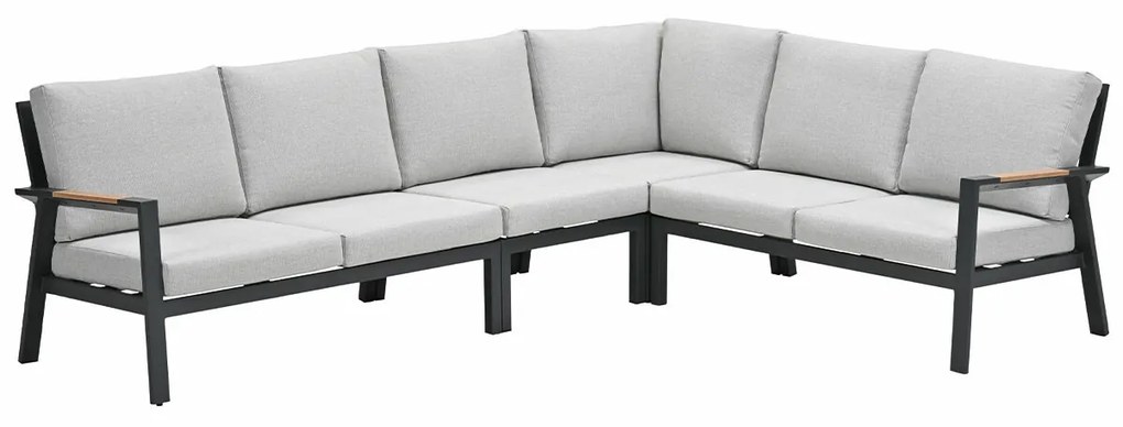 Garden Impressions Lissabon lounge dining set 4-delig - valley sand