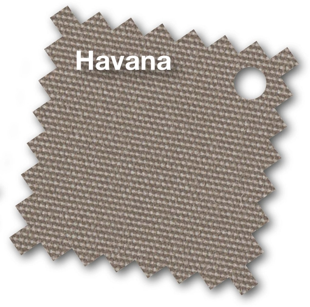 Zweefparasol 3.2x3.2m (excl.voet) Taupe-naturel-bruin Platinum Beaufort premium