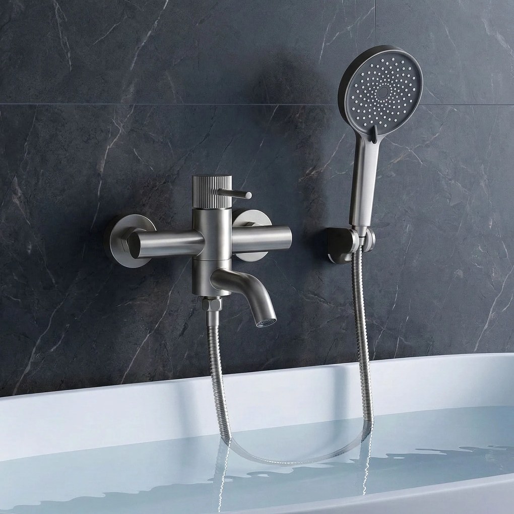 Badmengkraan Rea Lungo Stripe Brush Nickel