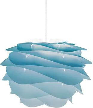 UMAGE Carmina Azuurblauw - Mini Ø 32 cm - Hanglamp - Koordset wit- Lampenkap - Kunststof - Koord - Hanglamp - Scandinavisch design