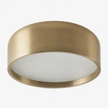 Glatzer Plafondlamp Van Ijzer Goud - Sklum