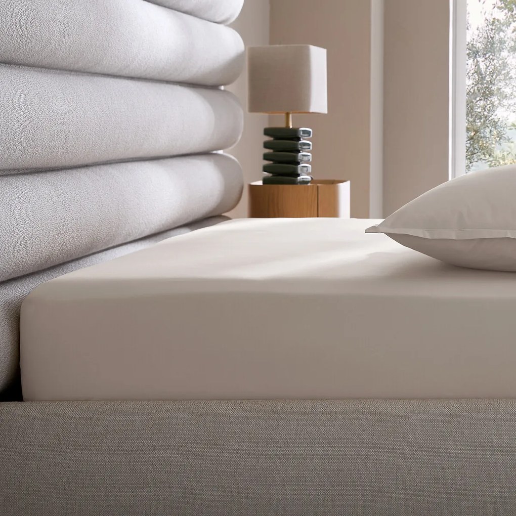 Hoeslaken in perkalkatoen, omslag 30 cm, Veneto