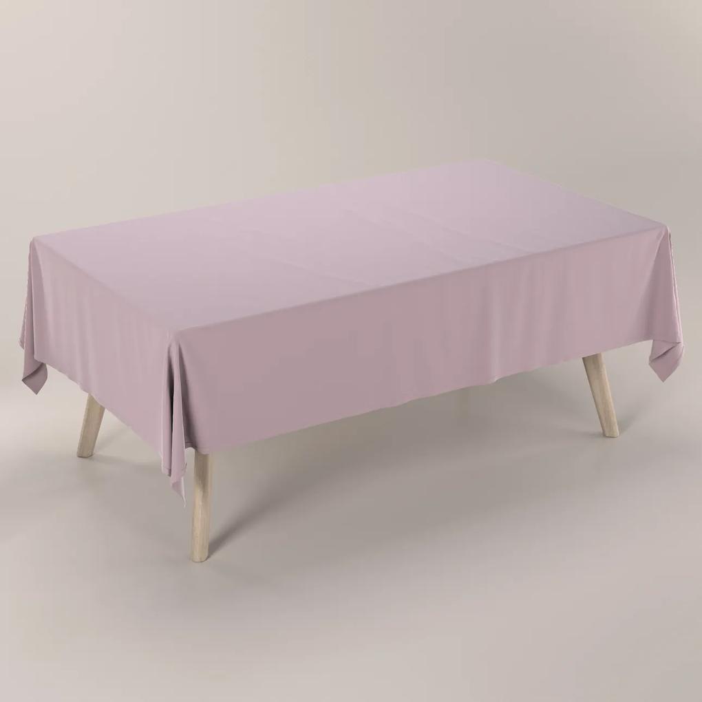 Dekoria Rechthoekig tafelkleed, roze, 100 x 100 cm