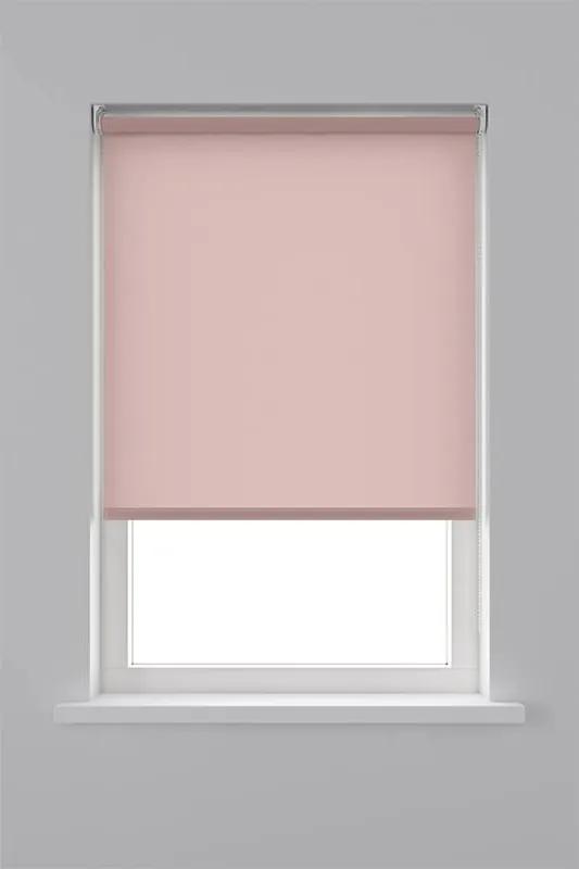 Decosol Rolgordijn Lichtdoorlatend - Licht Roze 120 x 190 cm