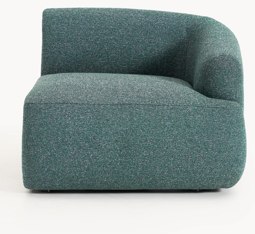 Bouclé hoekmodule Sofia