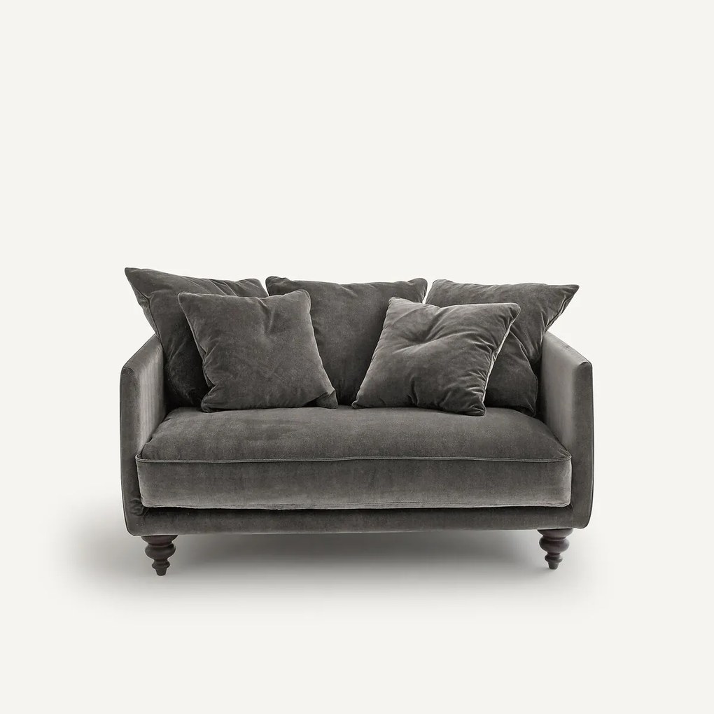 2-zits compact fluwelen zetel, Lazare