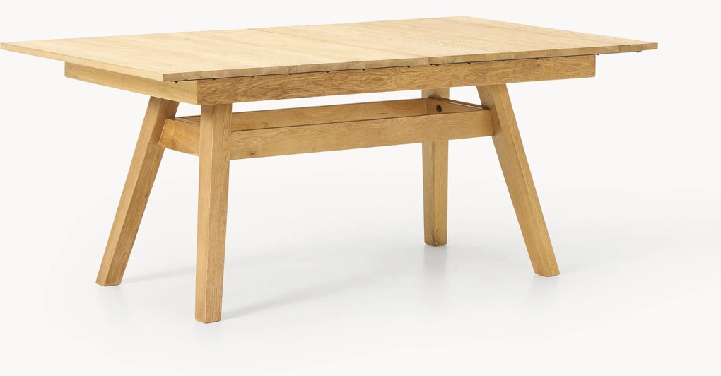 Uitschuifbare eettafel Ethan, 180 - 220 x 100 cm