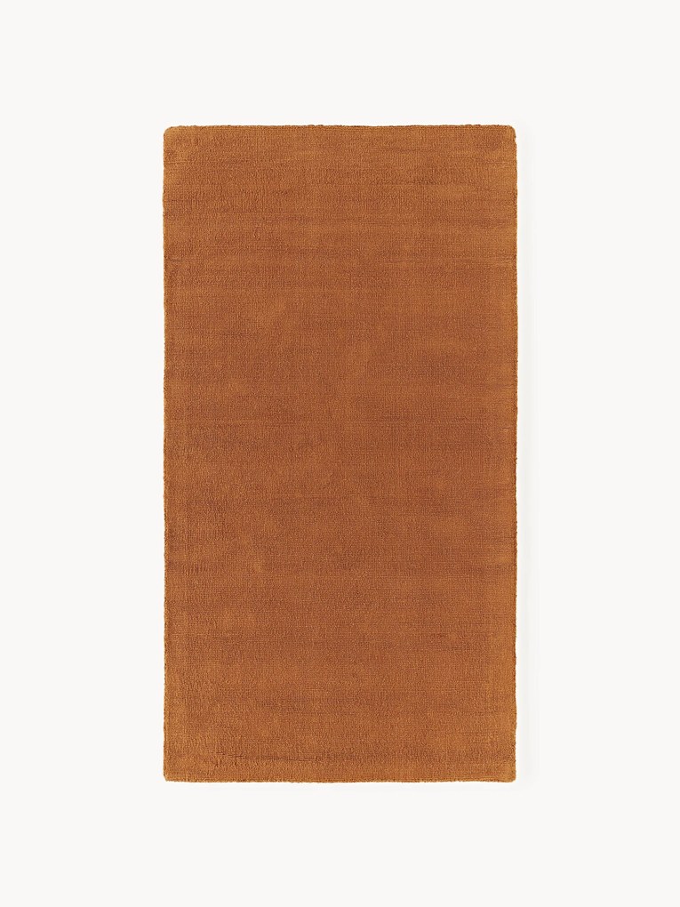 Handgeweven katoenen vloerkleed Lora