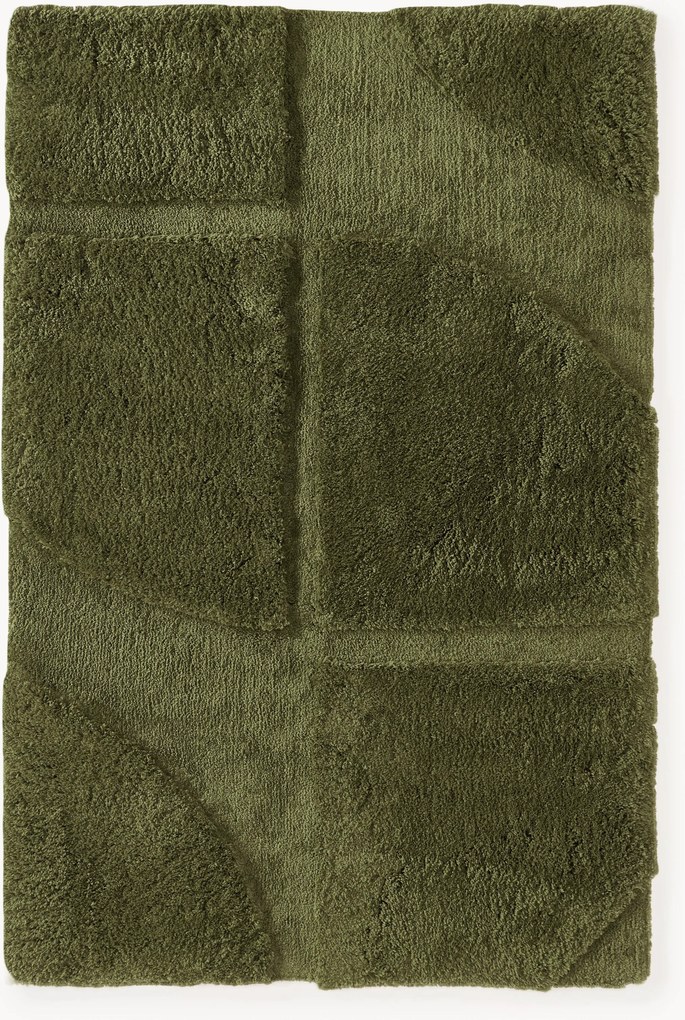 Pluizig hoog-laag vloerkleed Jade