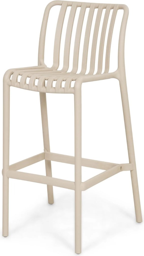 Barset 4 personen 150 cm Kunststof Zand/Beige Domani Furniture Alba/Tavano