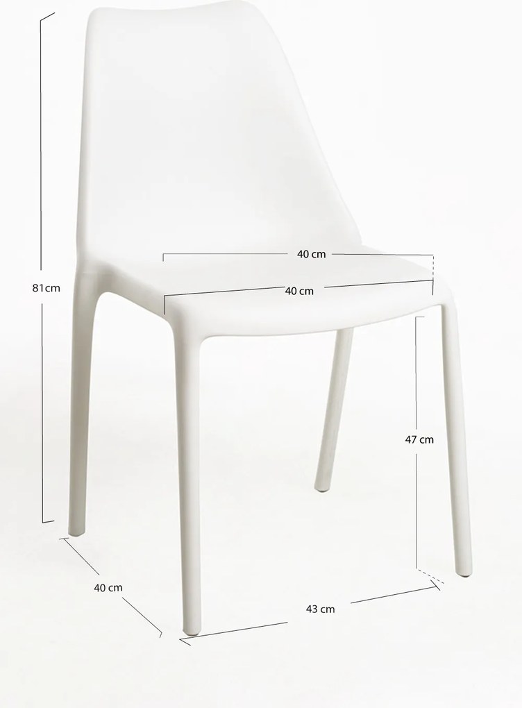 Synk Stoel Polypropyleen