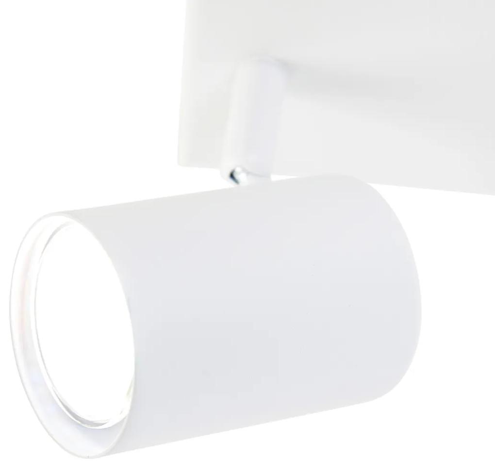 Smart plafondlamp met dimmer wit rechthoekig incl. 2 Wifi GU10 - Jeana Modern GU10 Binnenverlichting Lamp