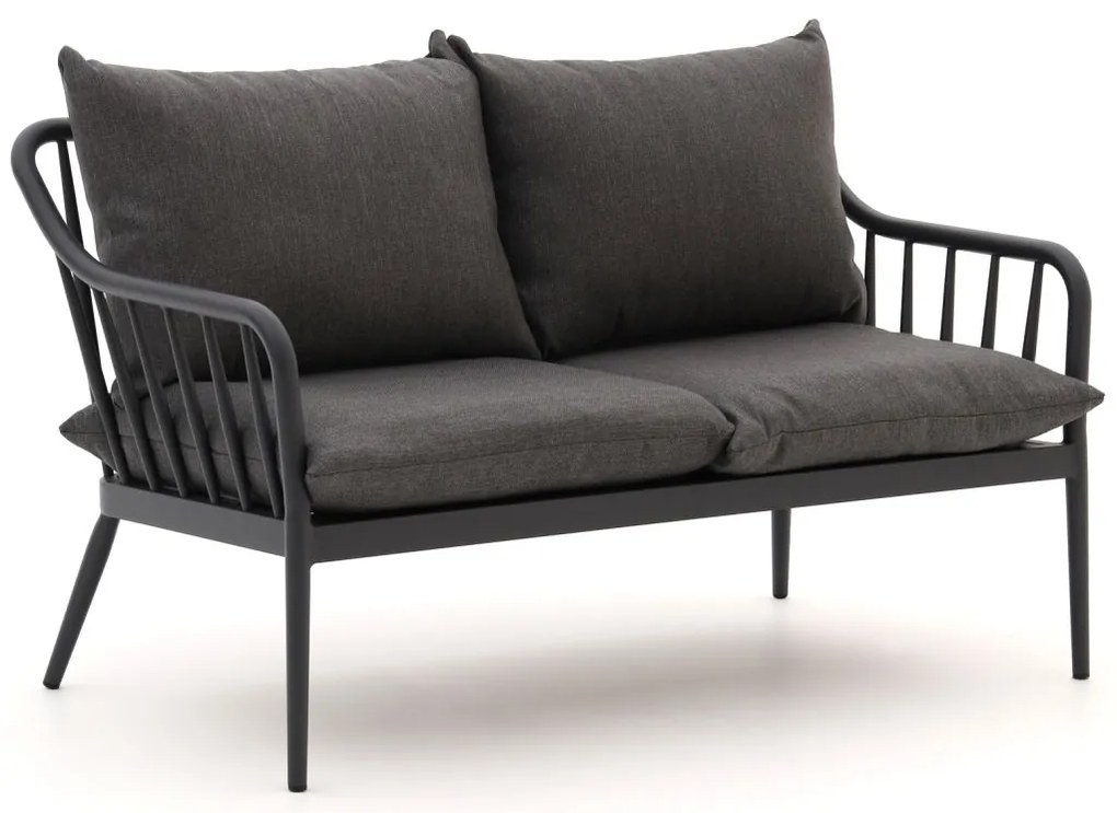 Loungebank Tuin Manifesto   | Aluminium | 2 personen | Tuinbank Grijs | 140cm | Incl. kussens | Kees Smit Tuinmeubelen