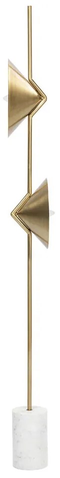 Kare Design Maja Design Vloerlamp Messing Marmer
