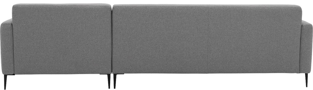 Goossens  Key West grijs, stof, 3-zits, modern design