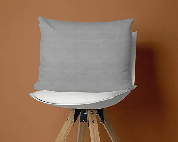 Pillowcase Flanel (2 in 1) Grey Grijs 60 x 70