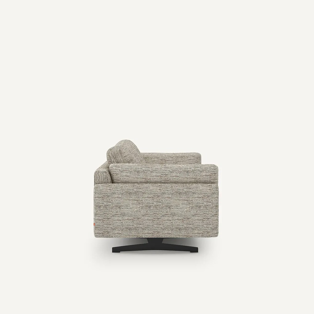 2-zitsbank, visgraatmotief, César