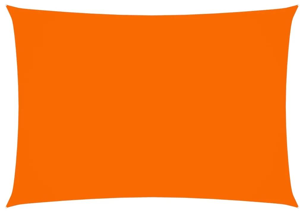 vidaXL Zonnescherm rechthoekig 2x4 m oxford stof oranje