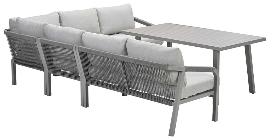 Garden Impressions Tarera lounge dining set 5-delig R - taupe