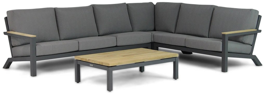 Hoek loungeset 6 personen Aluminium Grijs 4 Seasons Outdoor Capitol/Lifestyle