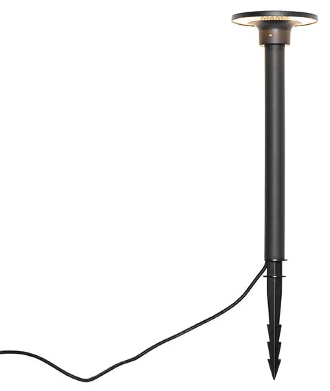 Moderne prikspot zwart incl. LED IP54 - Skyf