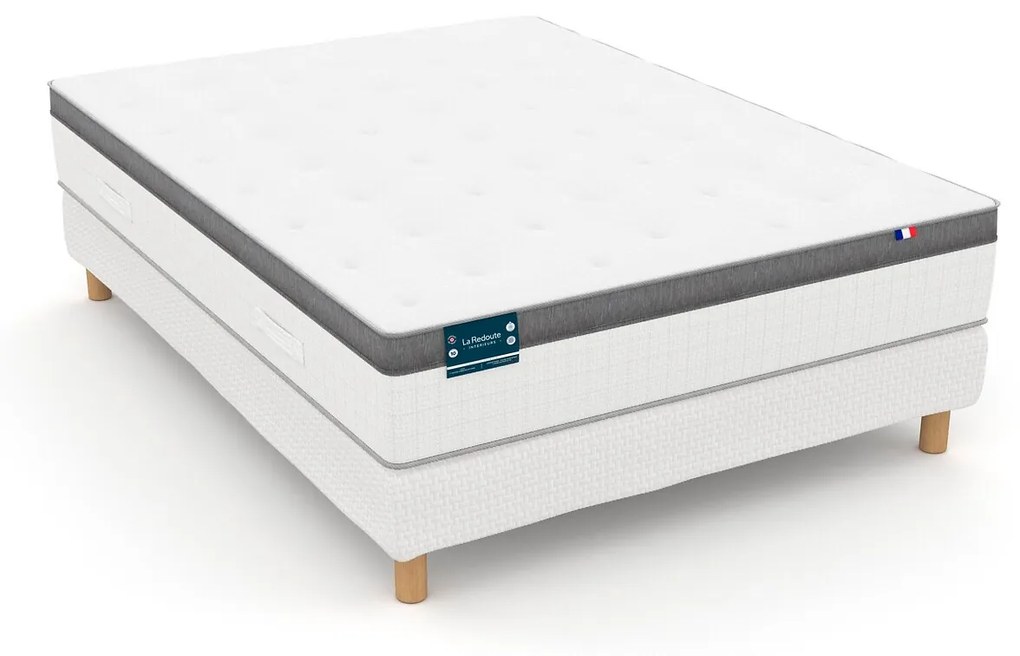 Beklede boxspring met latten