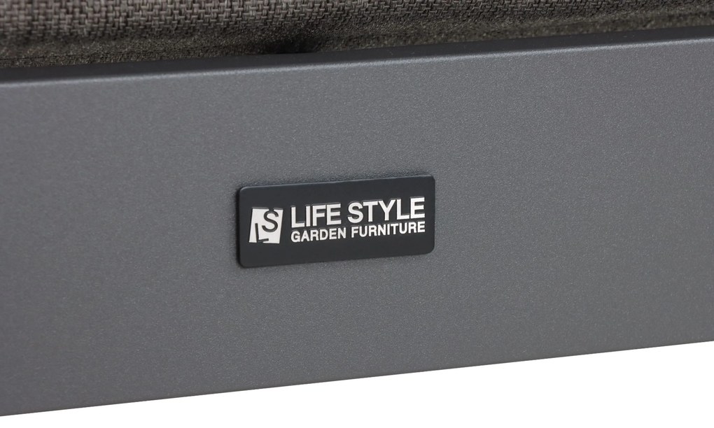 Tuinstoel Aluminium Grijs-antraciet Lifestyle Garden Furniture Luca