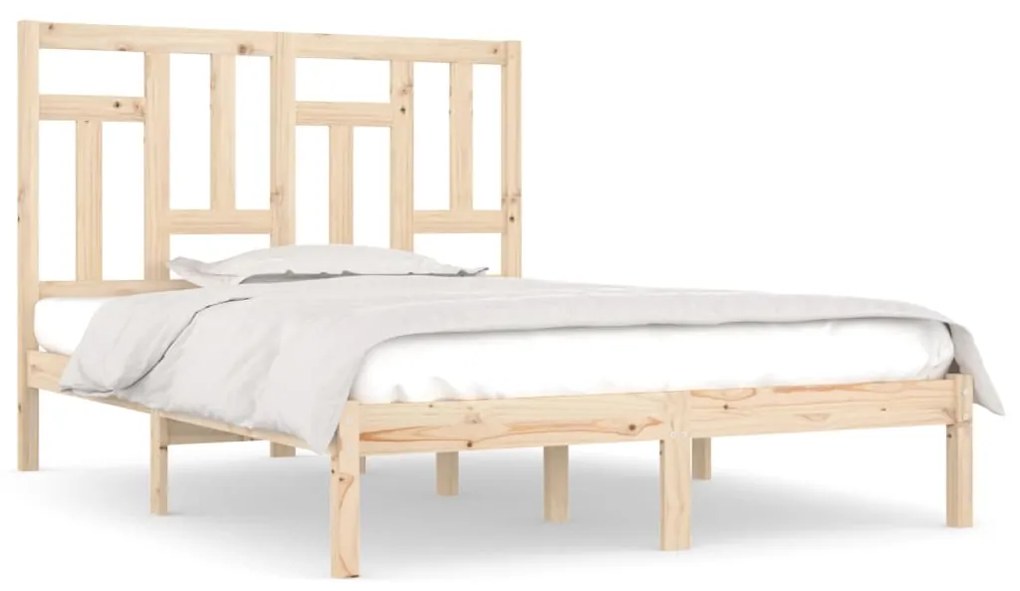 vidaXL Bedframe massief grenenhout 120x200 cm