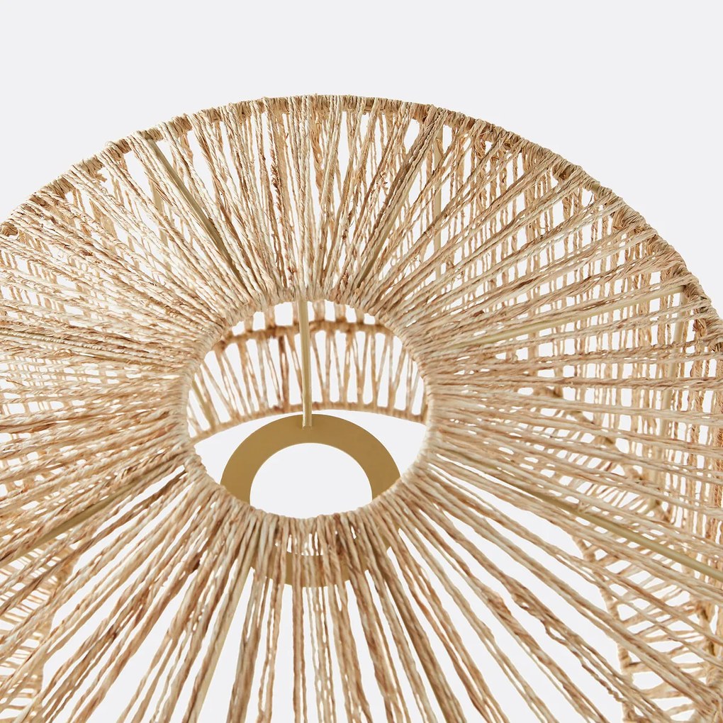 Hanglamp in hennep Ø35 cm, Yaku