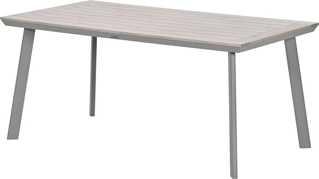 Garden Impressions Senja tuinset 5-delig taupe - Penedo tuintafel 160x90 cm