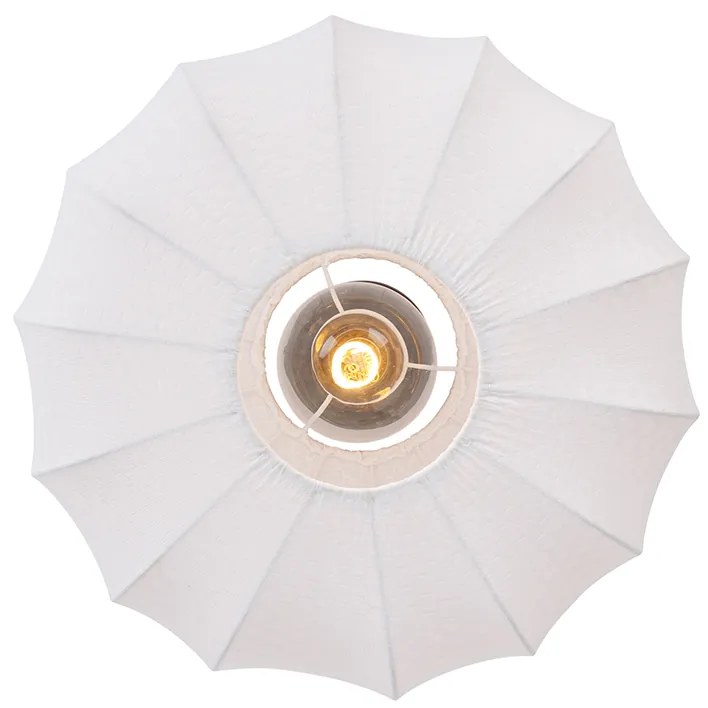 Japandi plafondlamp wit 40cm - Madleine