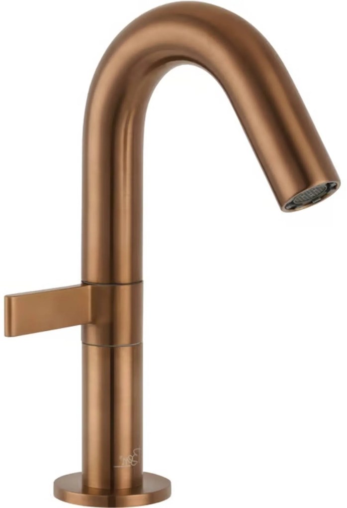 Ben Anello fonteinkraan met hendel links geborsteld koper