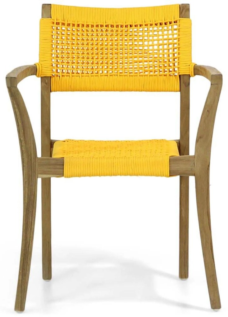 Tuinset 4 personen 165 cm Rope Geel Lifestyle Garden Furniture Dallas/Brighton