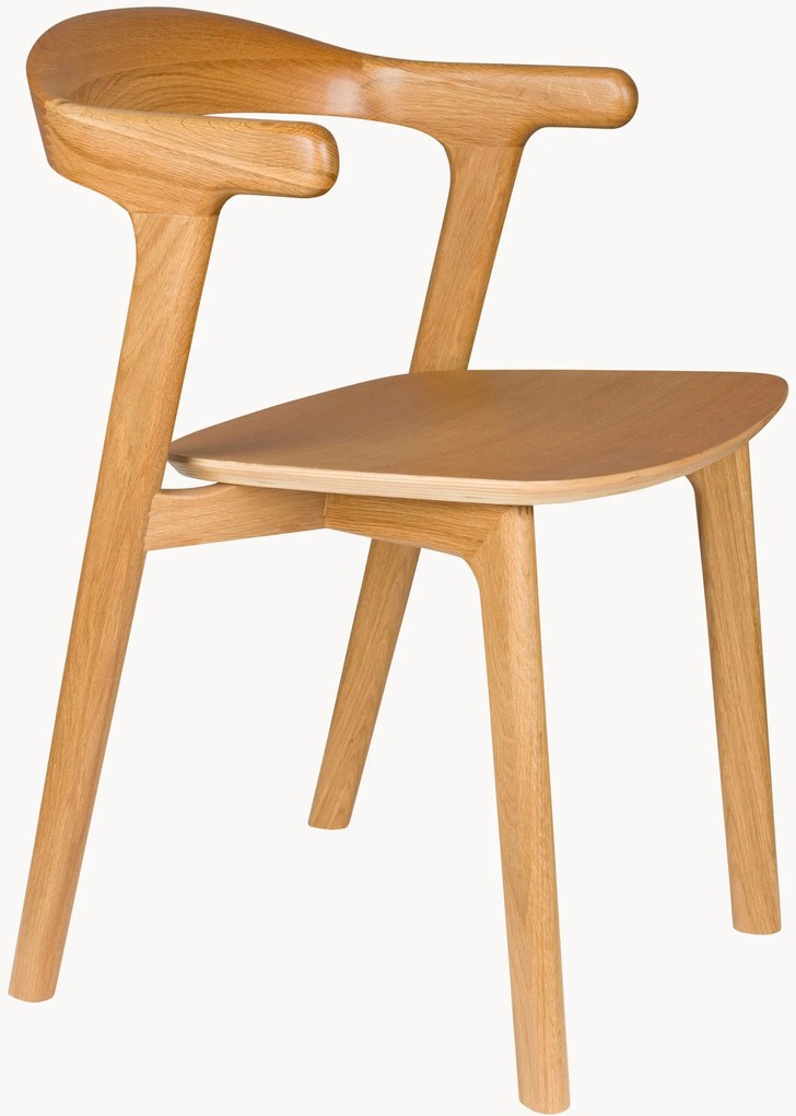 Houten armstoelen Northwood, 2-delig
