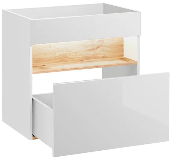 Comad Bahama White 820 FSC onderkast 60cm wit