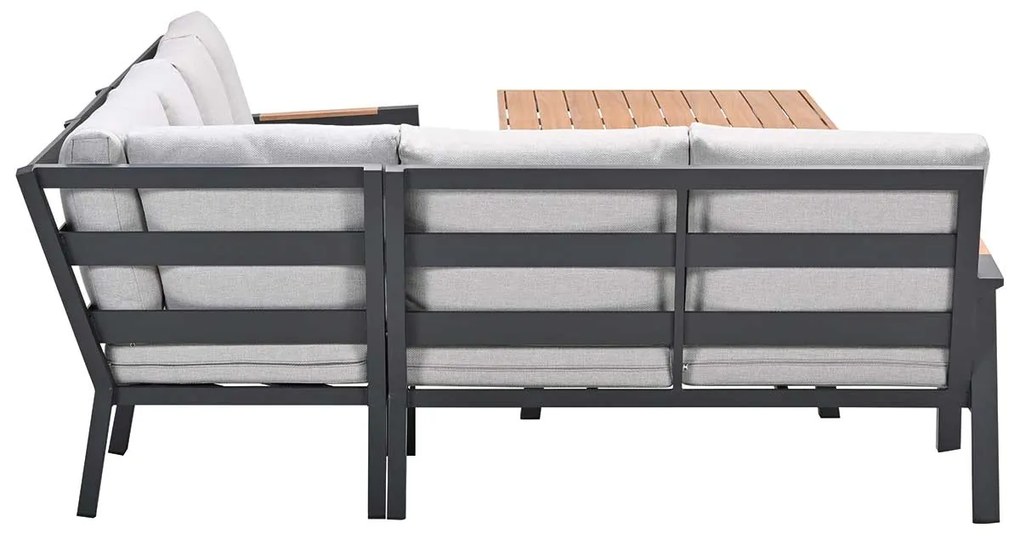 Garden Impressions Lissabon lounge dining set 5-delig - valley sand