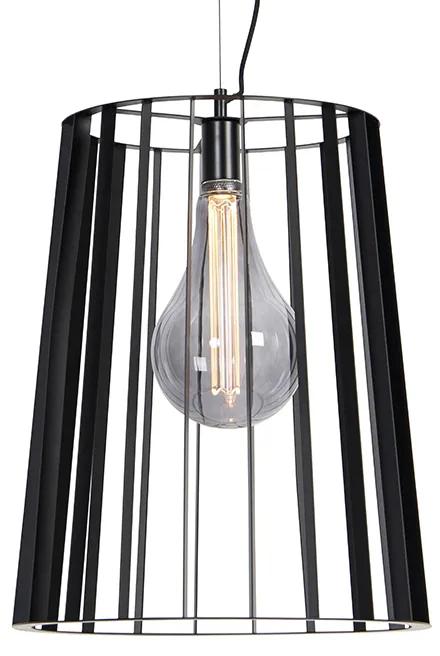 Moderne hanglamp zwart - Wieza Landelijk E27 rond Binnenverlichting Lamp