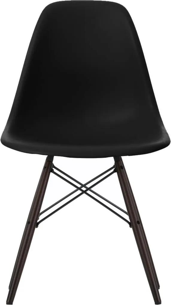 Vitra Eames DSW stoel met zwart esdoorn onderstel