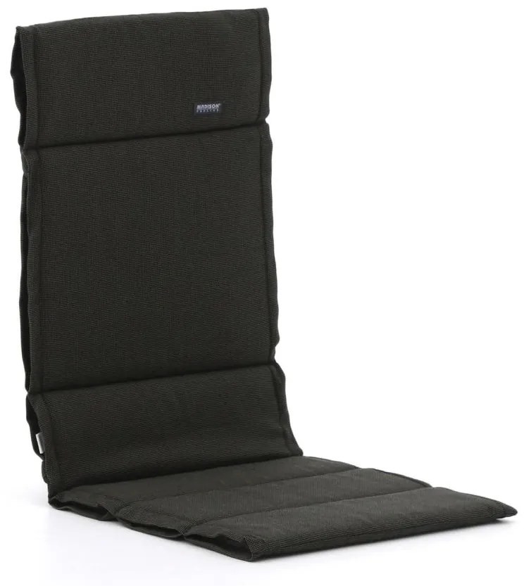 Dunne tuinkussen | Zwart  | Dralon | Madison | 125x50cm | Kees Smit Tuinmeubelen