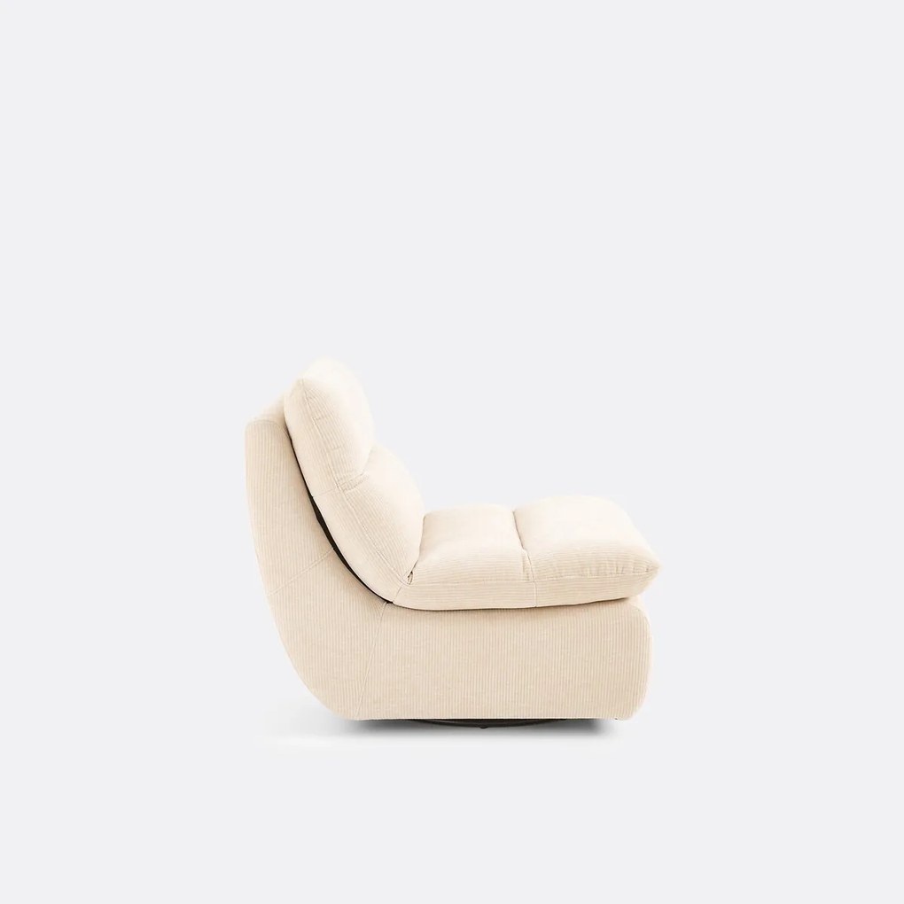 Reliëffluwelen draaifauteuil, ERABLE