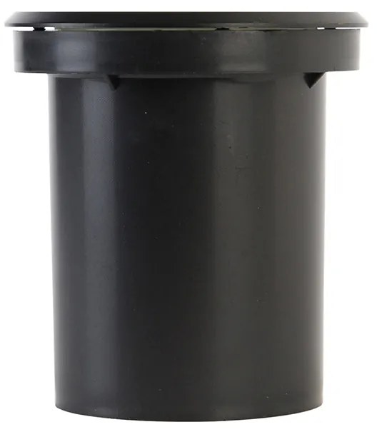 Set van 6 buiten grondspot zwart verstelbaar IP65 - Delux