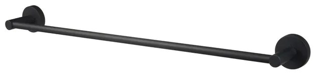 Haceka Kosmos Handdoekhouder - 61cm - enkel - mat zwart 1208544