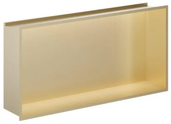 Crosswater Douche Nis - 61x30.5cm - LED-lichtstrip - geborsteld messing NI305610LF