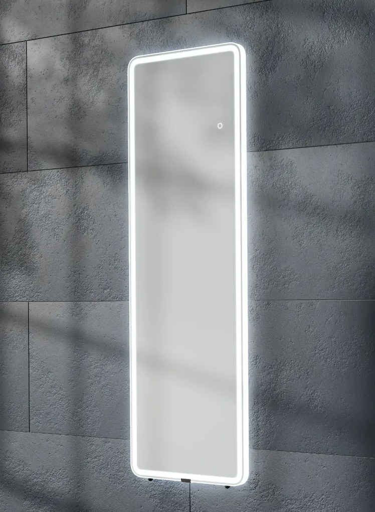 Thebalux M17 spiegel rechthoekig 50x150cm met verlichting