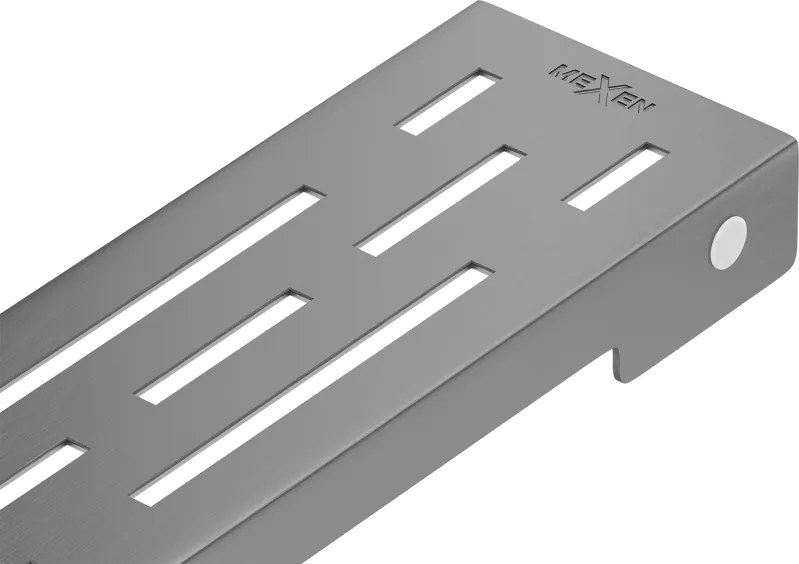 Mexen Flat M01 afdekking voor lijnafvoer 80 cm, geborsteld geweergrijs - 1E20080
