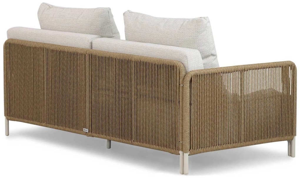 Hoek loungeset 6 personen Aluminium/rope Taupe Coco Colorado