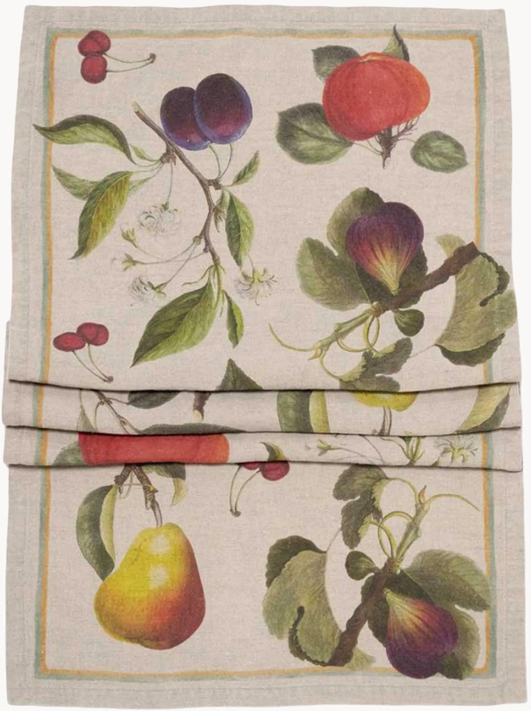 Linnen tafelloper Orchard Fruits